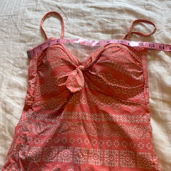 Robin Piccone Isla One Piece Swimsuit Front Tie Body Shaping Size 6 - Picture 11 of 14